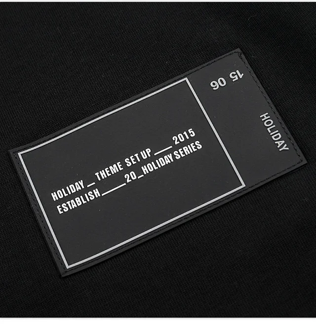 RFSD Unisex Loose Hip-Hop Long Sleeve T-shirt Detail