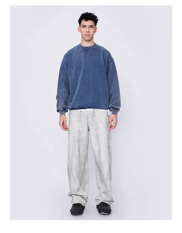 RFSD Men's 2025 FW Oversized Crew Neck Sweatshirt Detail