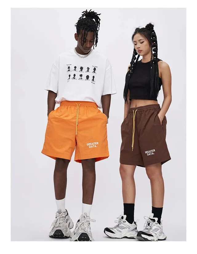 RFSD Men's 2025 Summer Print Work Shorts Detail