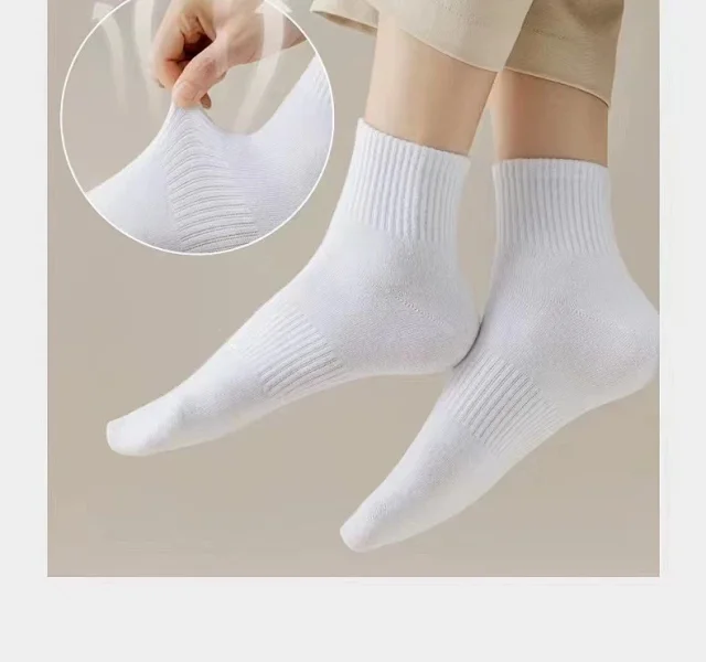 Unisex Cotton Sport Ankle Socks(5 Pairs) Detail