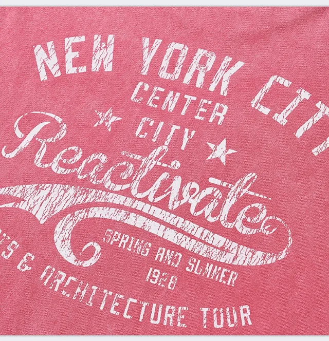 RFSD Men's | Balmain Dupe 2025 Summer Print T - Shirt Detail