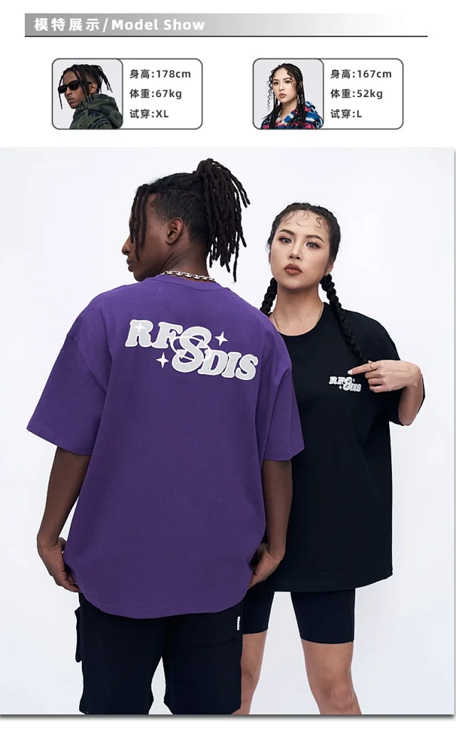 RFSD Men's | 2025 Spring/Summer New American Streetwear T - Shirt Detail