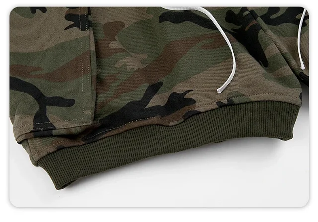 RFSD Men's Summer New American Hip - Hop Camo Shorts Detail