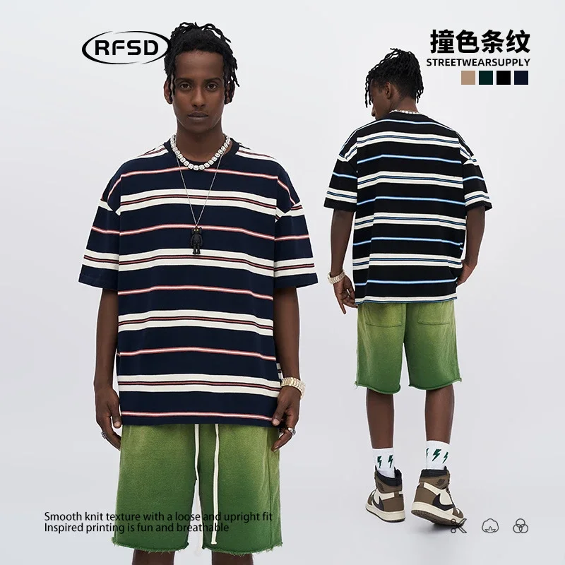 RFSD Menswear | Cityboy Retro Contrast Striped T-shirt