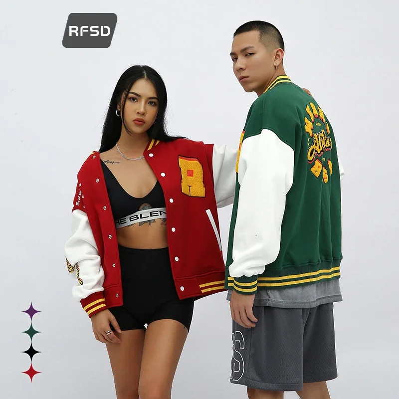 RFSD Men's 2025 FW Fleece Baseball Jacket