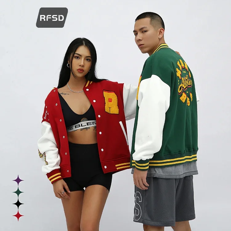 RFSD Men's 2025 FW Fleece Baseball Jacket