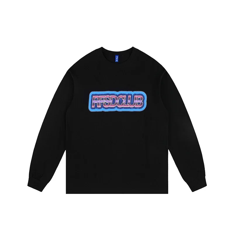 RFSD Unisex Loose Hip-Hop Long Sleeve T-shirt
