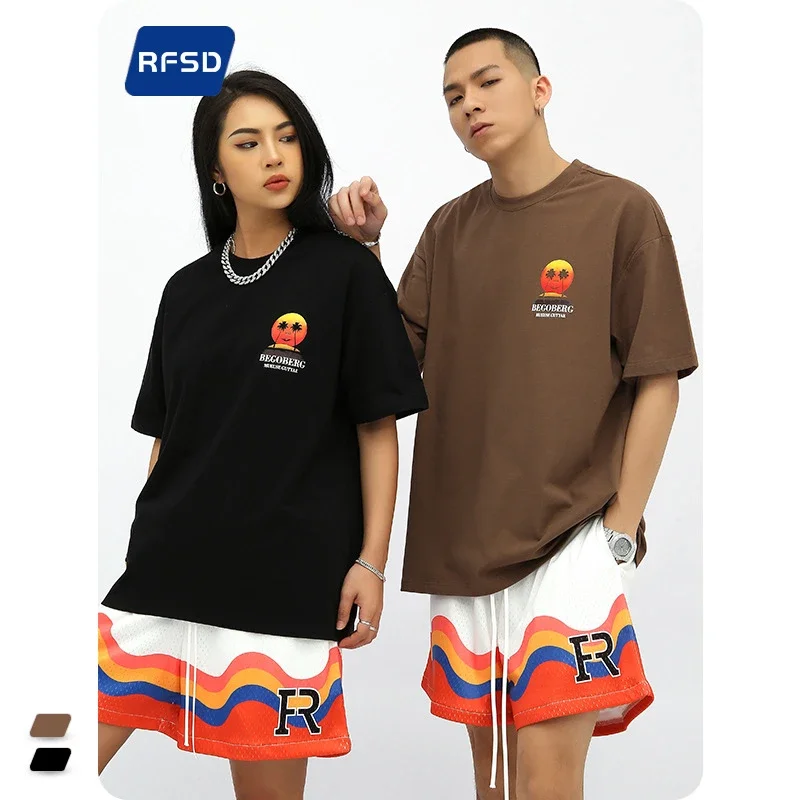 RFSD Men's Summer 2025 Vintage Print Couple T-shirts
