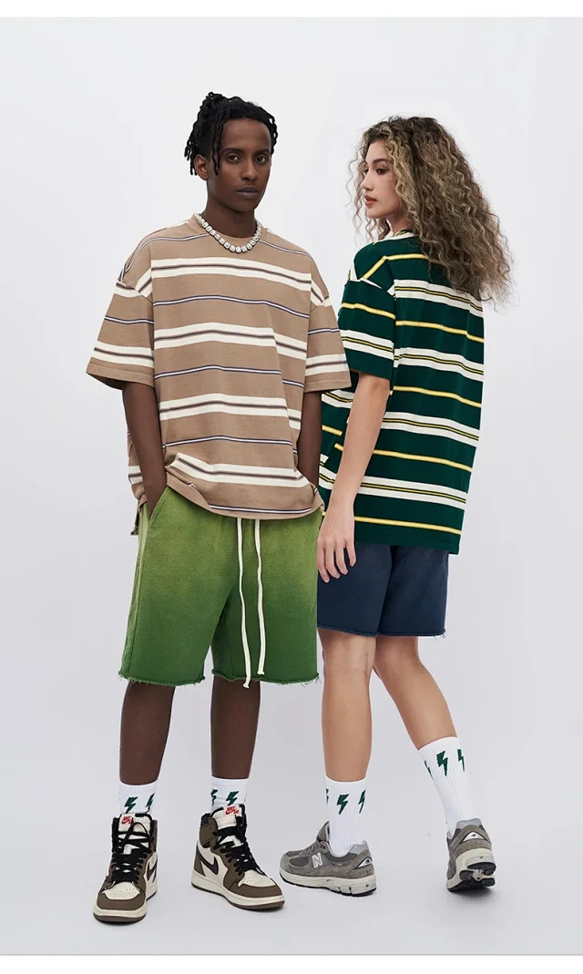 RFSD Menswear | Cityboy Retro Contrast Striped T-shirt Detail