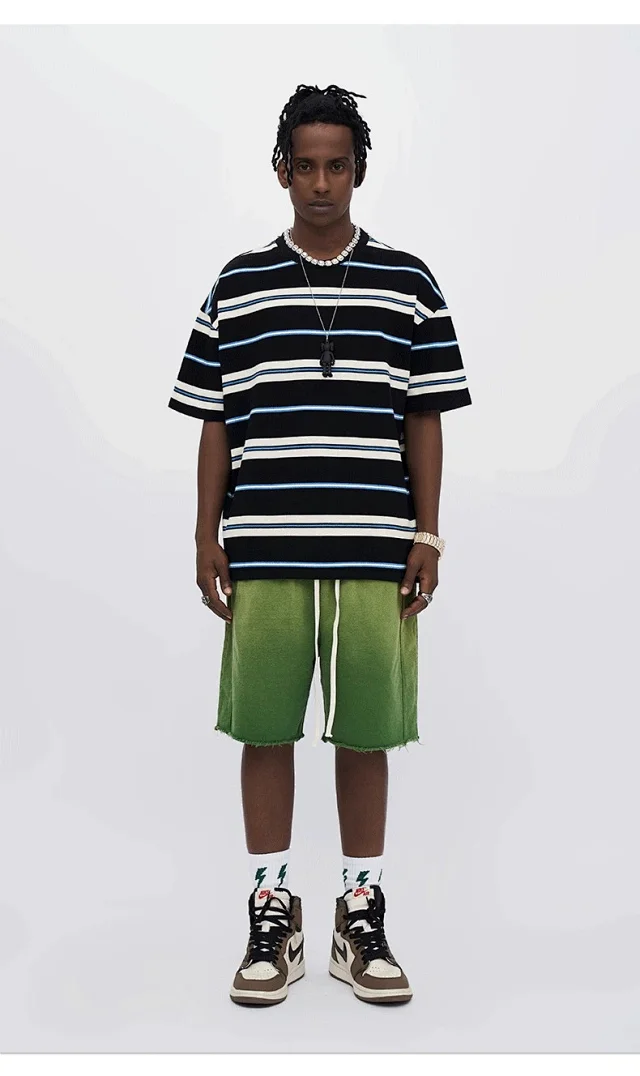 RFSD Menswear | Cityboy Retro Contrast Striped T-shirt Detail