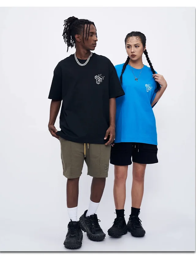 RFSD Men's 2025 SS Streetwear Loose Printed Tee Detail