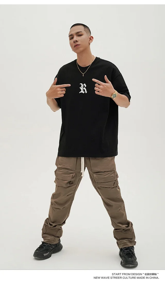 RFSD Men's T-Shirts: 2025 Spring/Summer Creative Printed Cotton Tees Detail