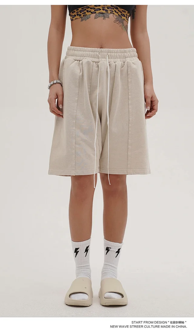 RFSD Men's | 2025 Summer Loose Drawstring Shorts Detail