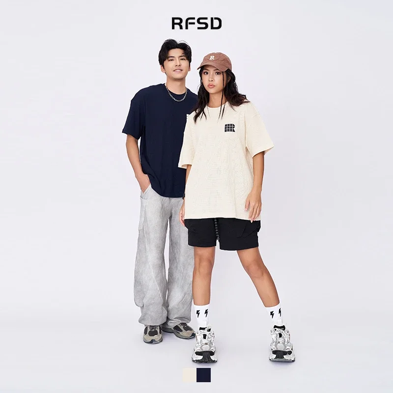 RFSD Men's | Waffle R Print T-shirt 2025 SS New