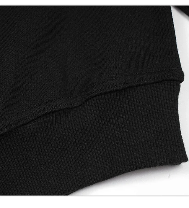 RFSD Men's | 2025 Fall New White Ink Print Crew Neck Sweatshirt Detail