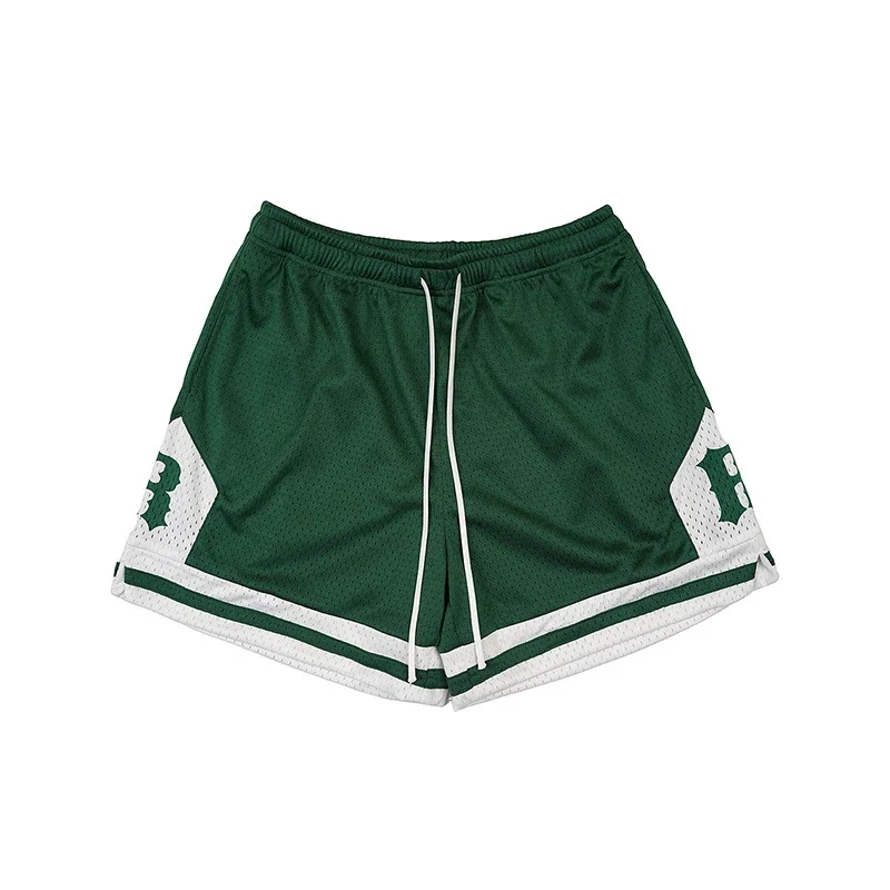 RFSD Men's 2025 Summer 400g Mesh Embroidered Shorts