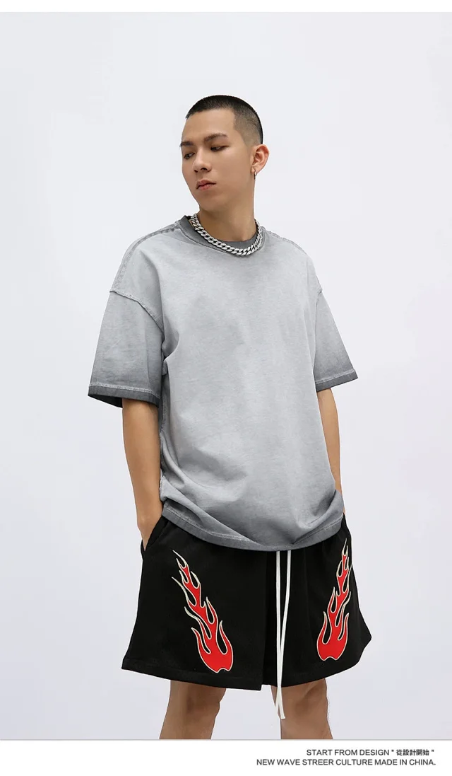 RFSD Men's Heavyweight Washed T-shirt Detail
