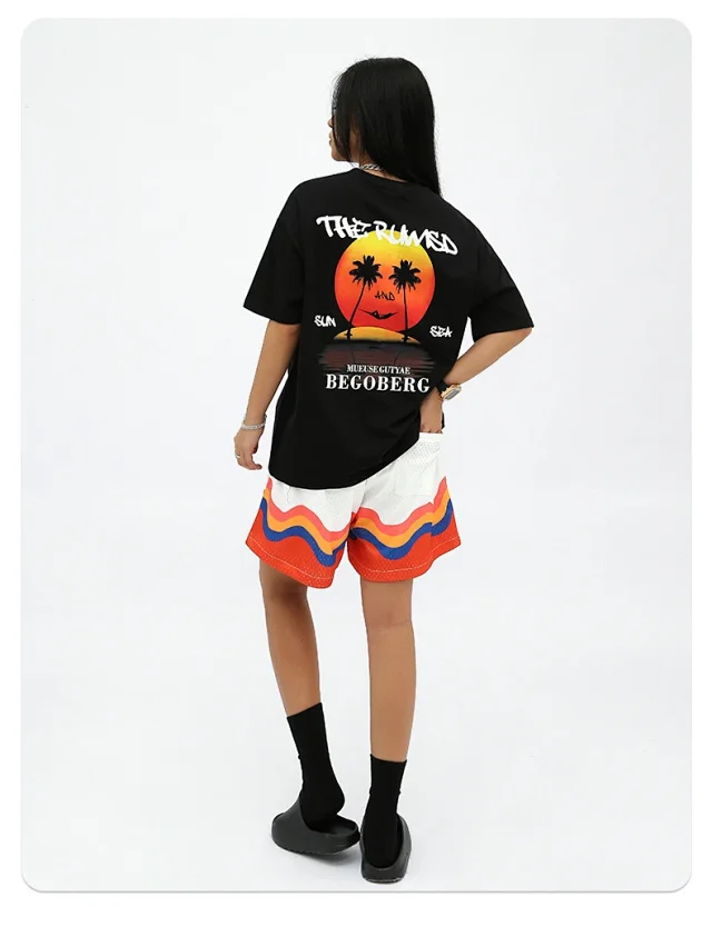 RFSD Men's Summer 2025 Vintage Print Couple T-shirts Detail
