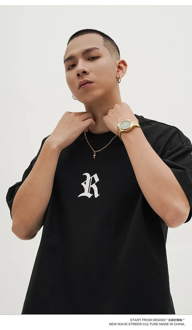 RFSD Men's T-Shirts: 2025 Spring/Summer Creative Printed Cotton Tees Detail