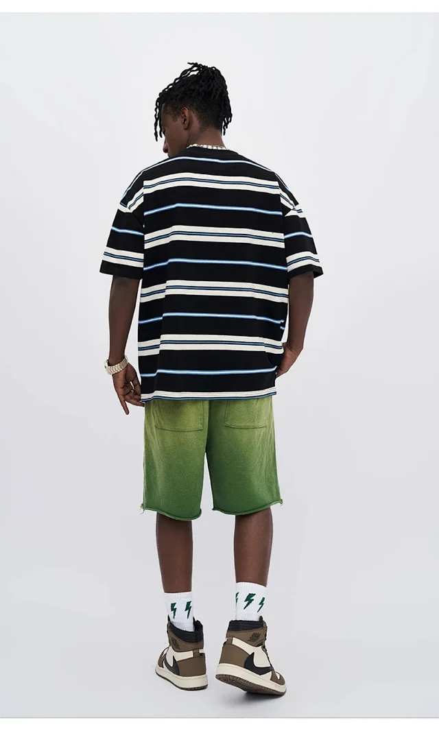 RFSD Menswear | Cityboy Retro Contrast Striped T-shirt Detail