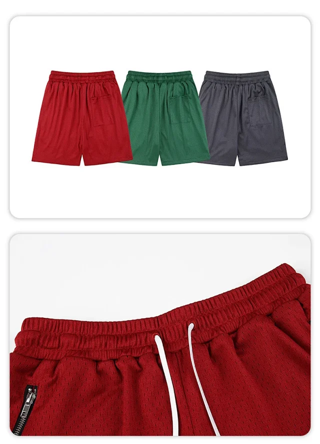 RFSD Men's | 2025 Summer New American Hip - Hop Drawstring Basketball Shorts Detail