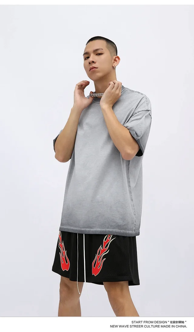RFSD Men's Heavyweight Washed T-shirt Detail