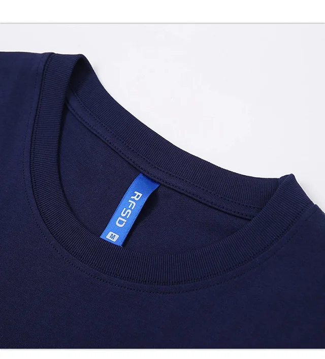 RFSD Men's | 2025 Fall New 250g Double Yarn Heavyweight Streetwear Loose Long-sleeve T-shirt Detail