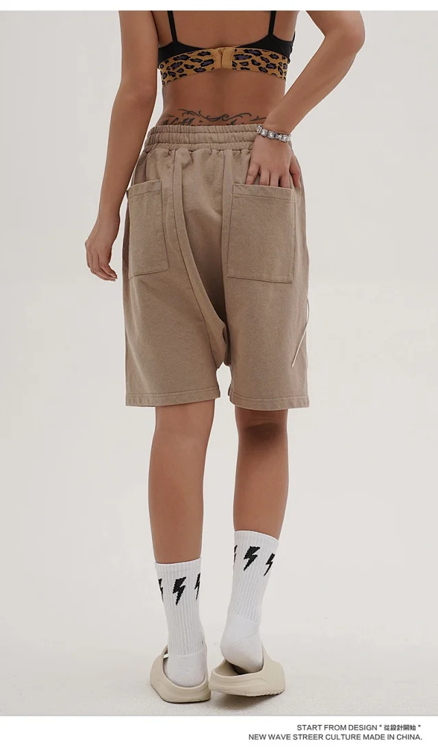 RFSD Men's | 2025 Summer Loose Drawstring Shorts Detail