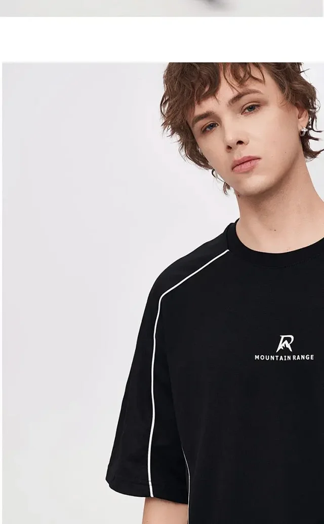 RFSD Men's Retro Stitch Crewneck Tee Detail