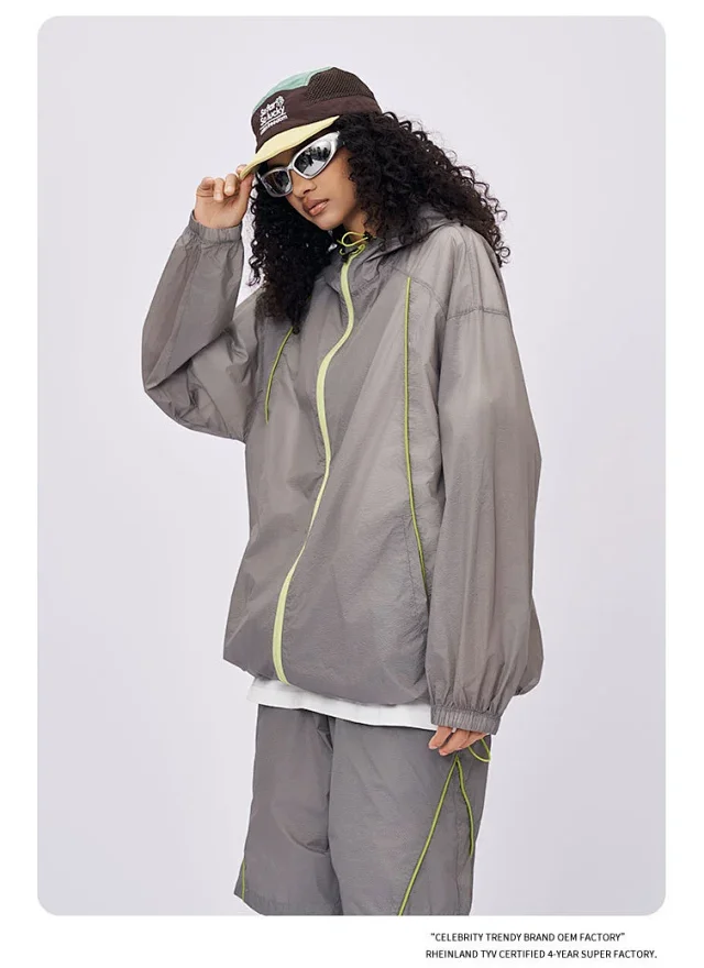 2025 Summer New Unisex Slim Sunscreen Suit Detail
