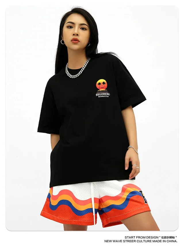 RFSD Men's Summer 2025 Vintage Print Couple T-shirts Detail