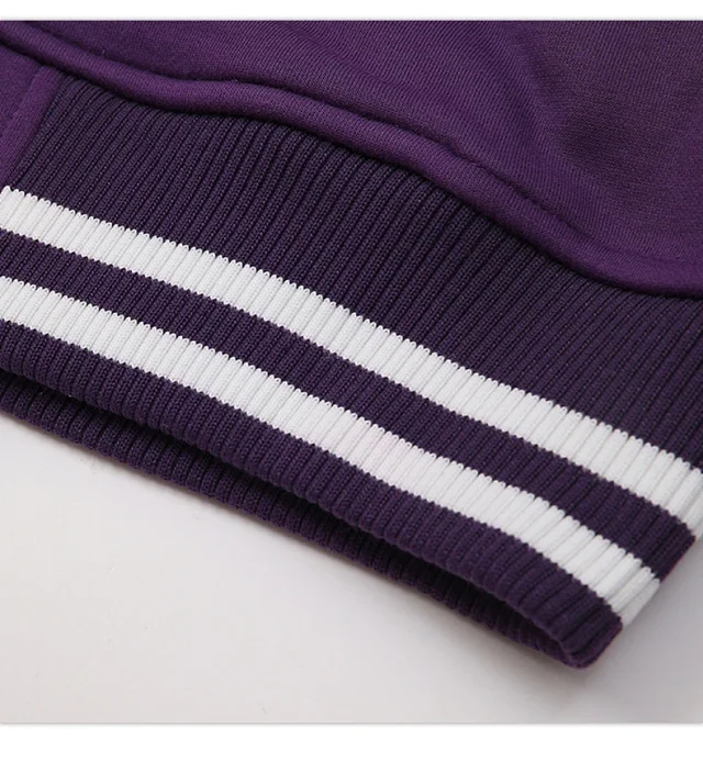 RFSD Men's 2025 FW Fleece Baseball Jacket Detail