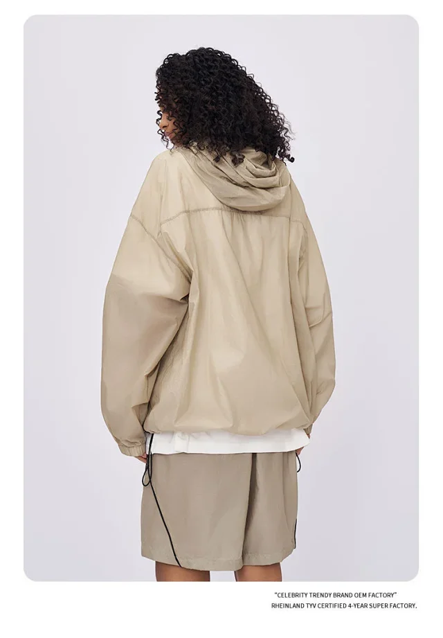 2025 Summer New Unisex Slim Sunscreen Suit Detail