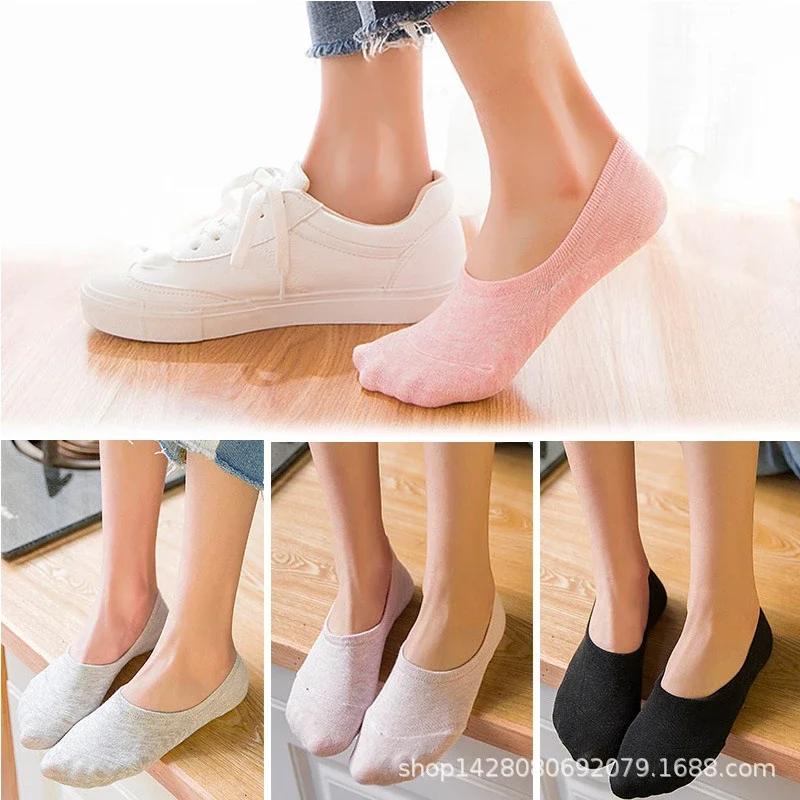 Women's Cartoon No-Show Socks（5 pairs）