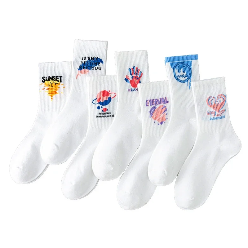 Women's Korean Style Cotton Socks（10 pairs）
