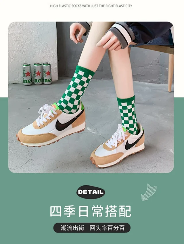 Korean Student Spring/Summer Socks（10 pairs） Detail
