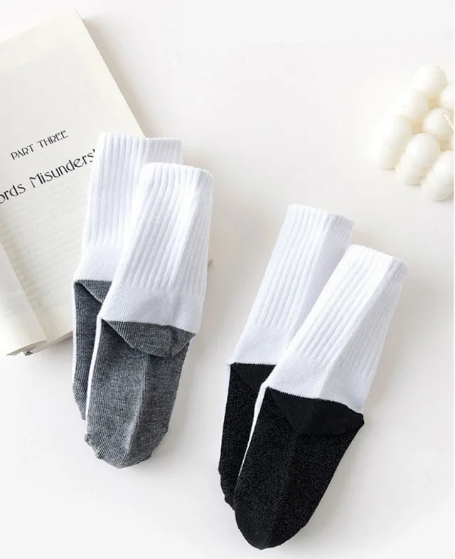 Kids' Solid White Ankle Socks（10 pairs） Detail