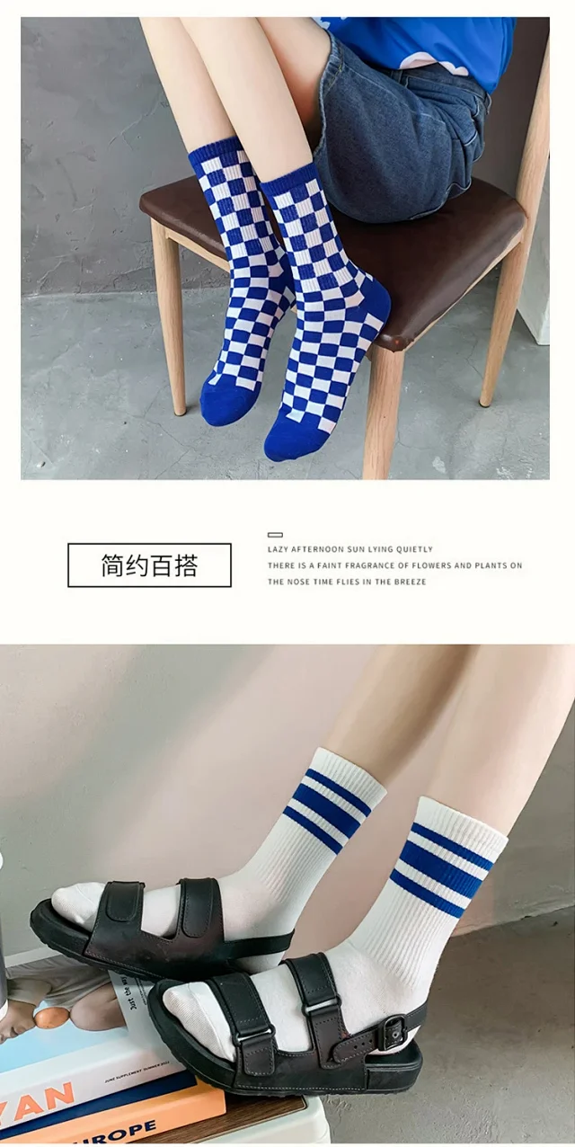 Korean Student Spring/Summer Socks（10 pairs） Detail