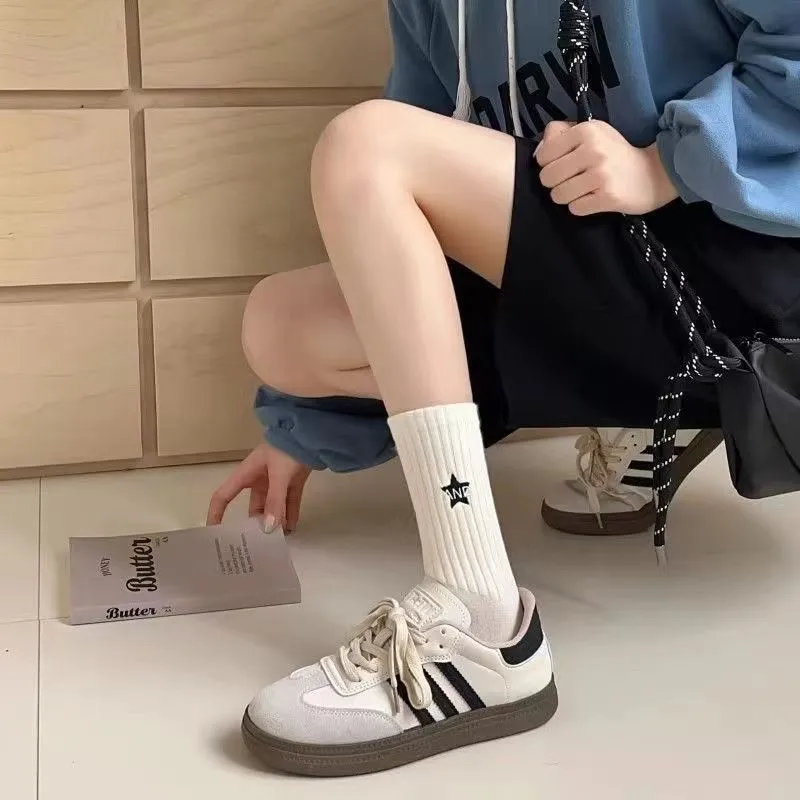 Unisex Antibacterial Cotton Socks(5 Pairs)