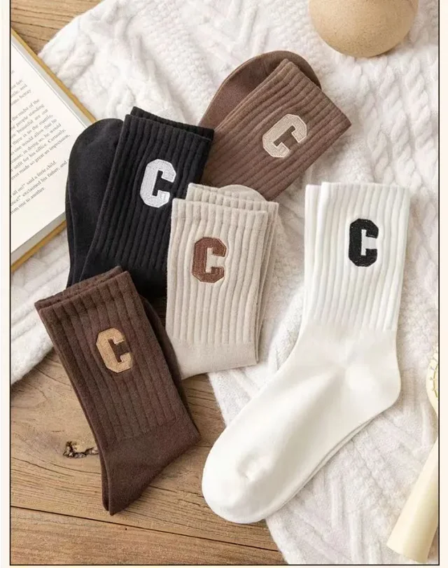 Women's Thick Anti-slip Sports Socks(5 Pairs) Detail
