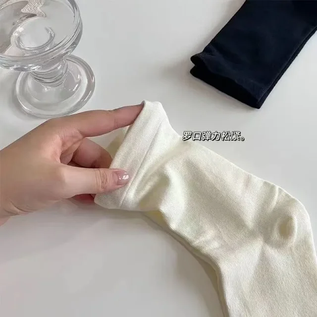 Women's Postpartum Seamless Crew Socks(5 Pairs) Detail