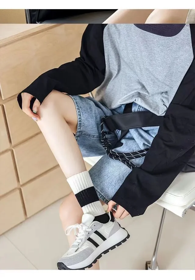 Unisex Antibacterial Cotton Socks(5 Pairs) Detail