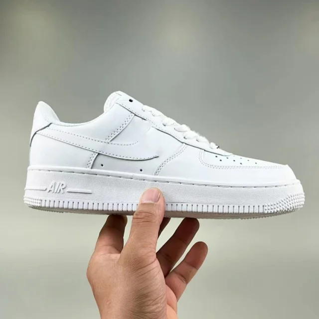 Classic White Air Force 1 Detail