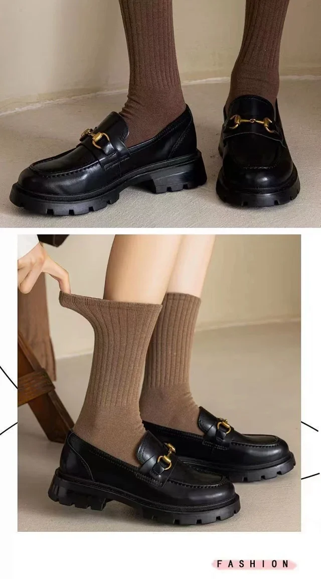 Women's Stackable Sports Crew Socks(5 Pairs) Detail