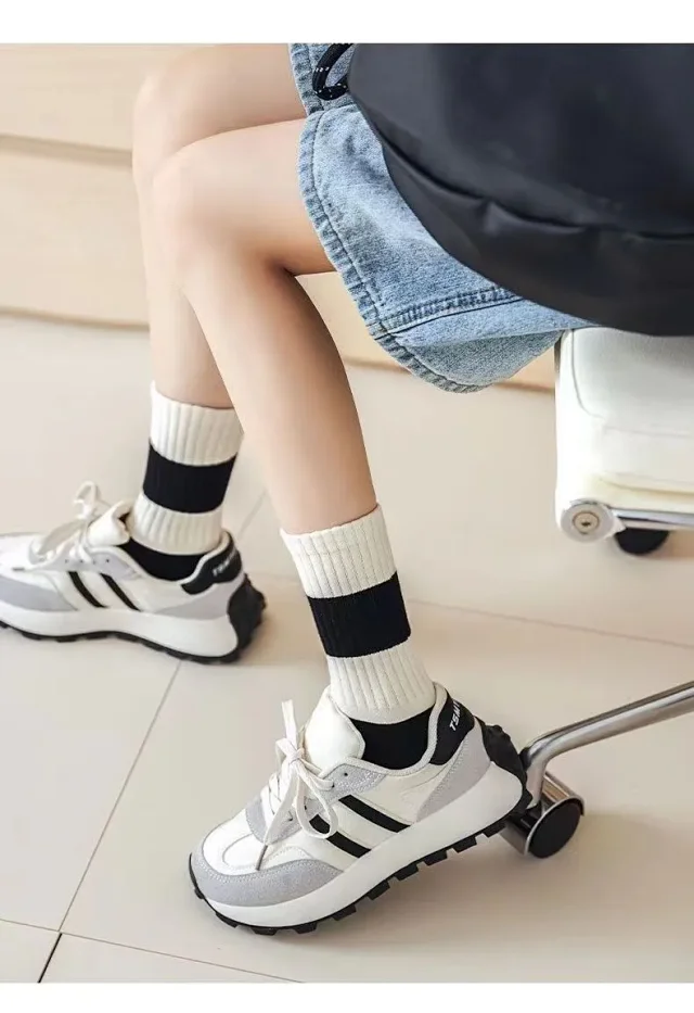 Unisex Antibacterial Cotton Socks(5 Pairs) Detail