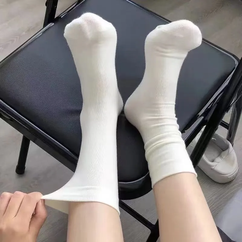 Women's Postpartum Seamless Crew Socks(5 Pairs)
