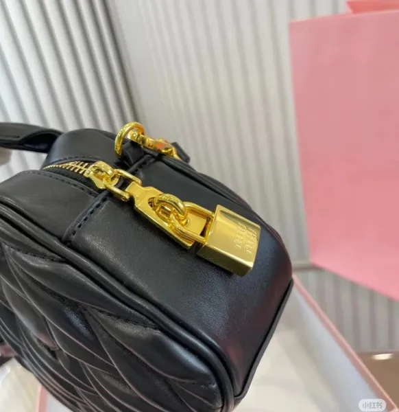 Miu Miu Matelassé Mini Bag Off-White Handbag - 17