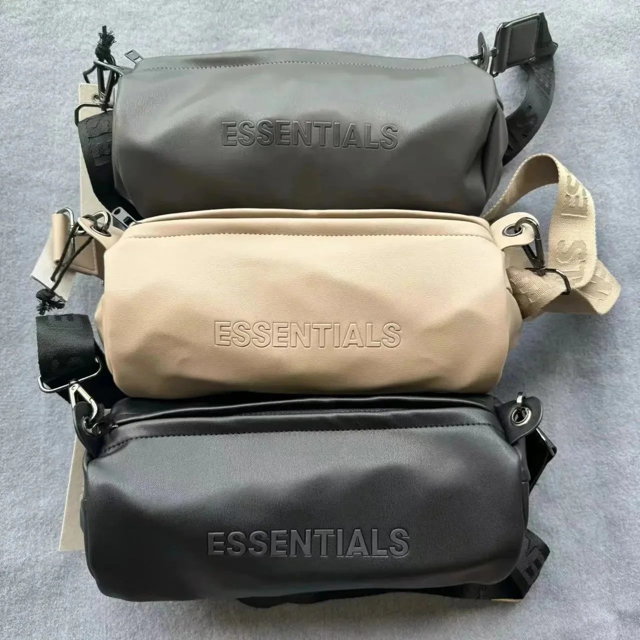 Travel bag mini bucket bag small round bucket bag