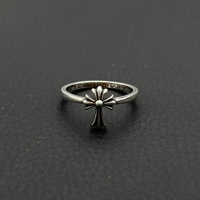 Chrome Hearts Square Ring Silver Jewelry - 27
