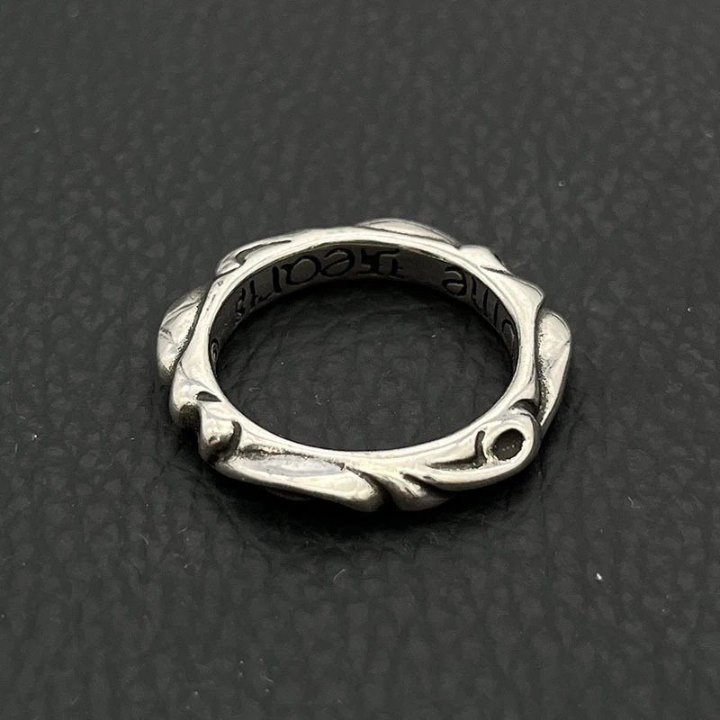 Chrome Hearts Square Ring Silver Jewelry - 34